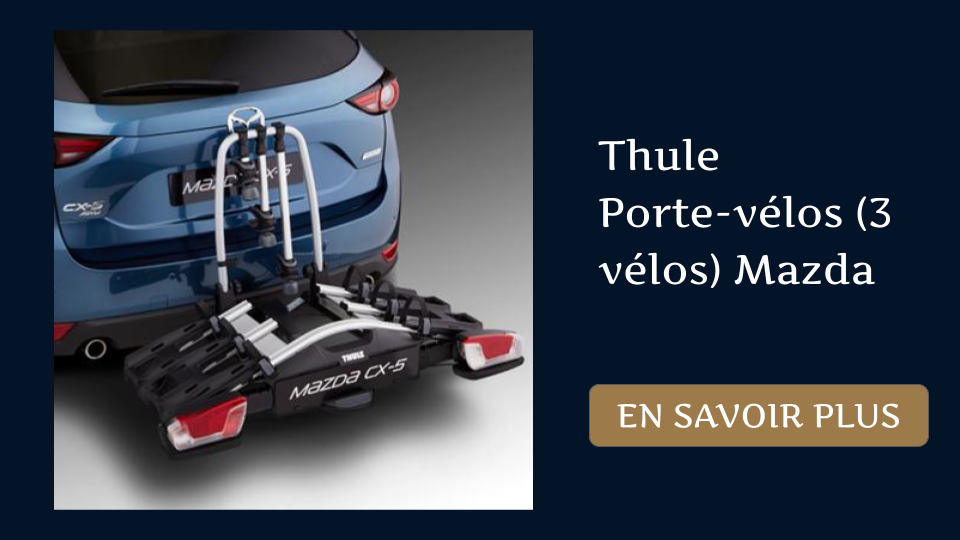 Thule Porte-vélos (3 vélos) Mazda